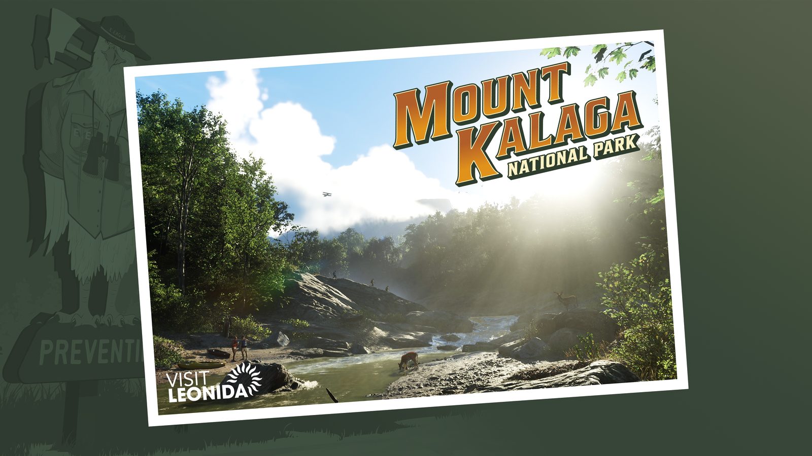 Mount Kalaga National Park postcard artwork — official GTA 6 imagery