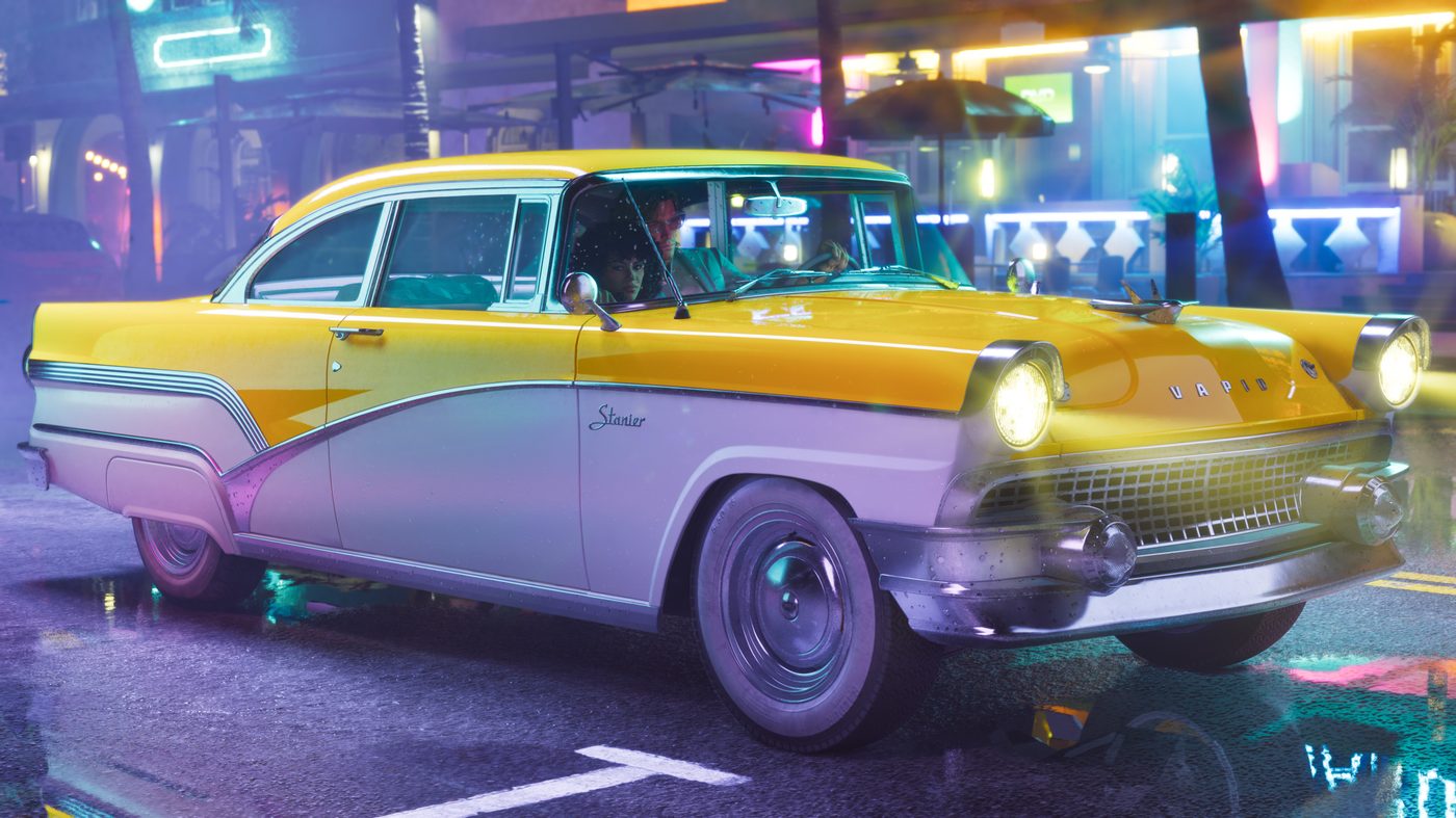 Vapid Stanier — Vintage Vice City Pack — GTA 6 Ultimate Edition — © Rockstar Games