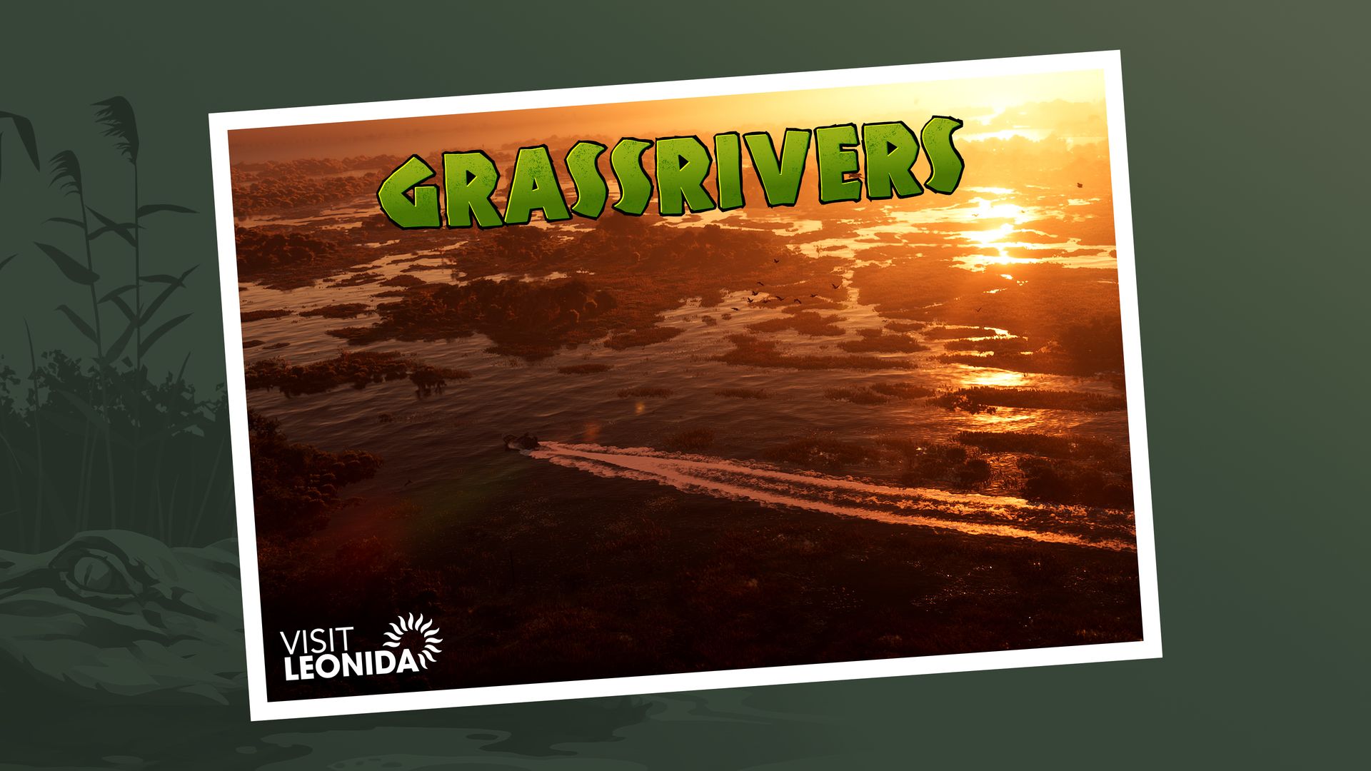 La región pantanosa de humedales de Grassrivers en GTA 6, captura oficial de Rockstar Games